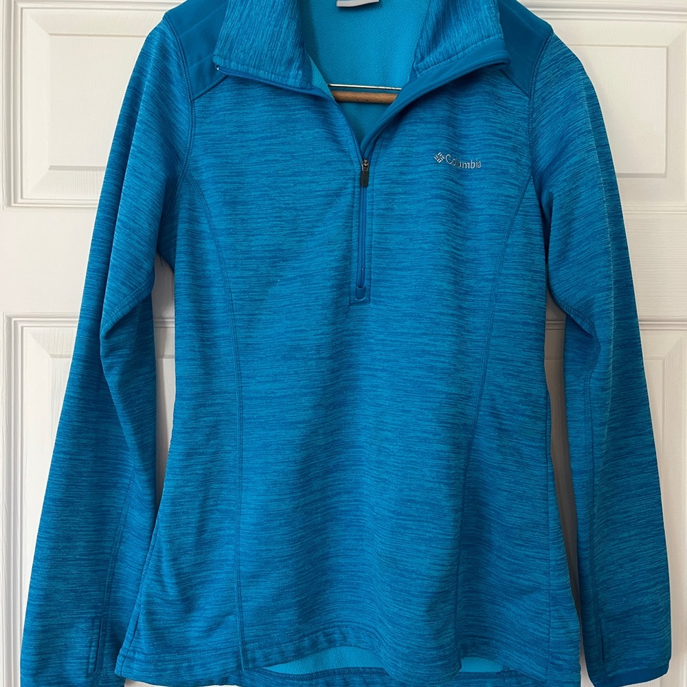 Columbia Blue Fleece Pullover